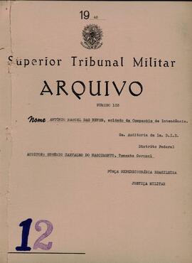Autos do Processo de Deserção n. 133/1945/FEB (2ªAUD1ªDIE)