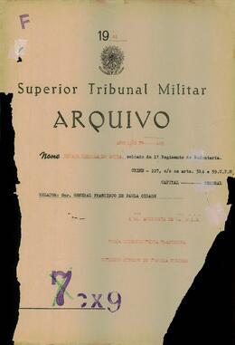 Autos da Apelação n. 109/1945/FEB