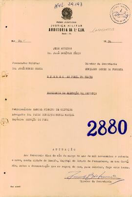 Apelação n. 39.193/1972 - Apenso 2