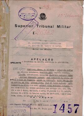 Apelação n. 26.782/1955 - Volume 15