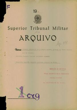 Execução de Sentença n. 31/1945/FEB (1ªAUD1ªDIE)