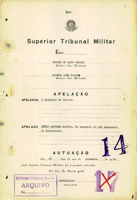 Apelação n. 1.000/1919