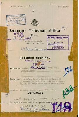 Recurso Criminal n. 4.907/1974