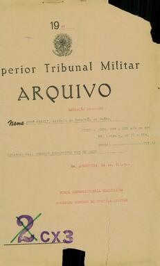 Autos da Apelação n. 26/1945/FEB