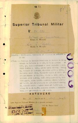 Apelação n. 39.236/1972 - IPM 709 - Volume 24