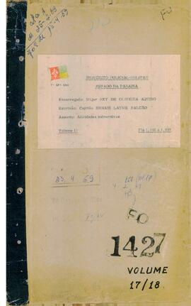 Autos findos  n. 151/1969 - Volume 17