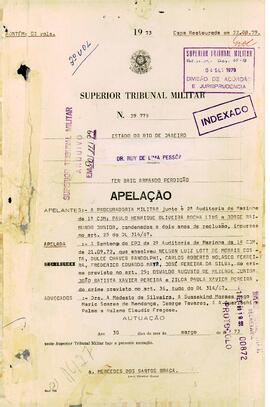 Apelação n. 39.778/1973 - Volume 2