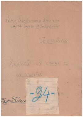 Registro de Carga e Descarga da Secretaria do CSJM - 1944 (FEB)