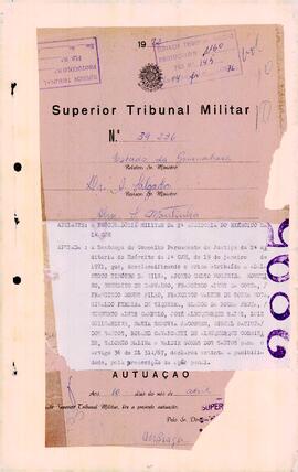 Apelação n. 39.236/1972 - IPM 709 - Volume 10