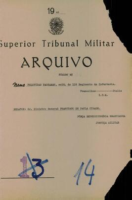 Autos do Inquérito Policial Militar n. 24/1945/FEB (2ªAUD1ªDIE)
