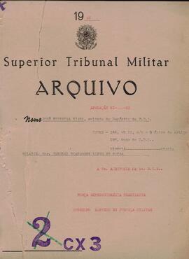 Autos da Apelação n. 32/1945/FEB