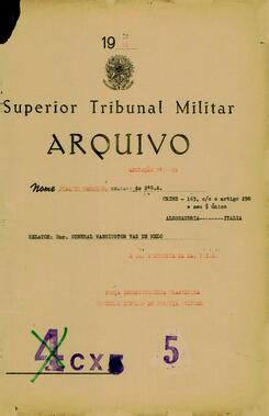 Autos da Apelação n. 52/1945/FEB