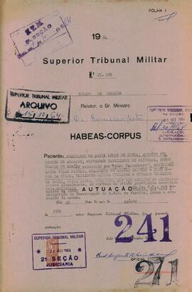 Habeas Corpus n. 27.195/1964