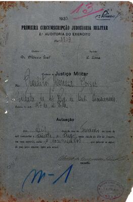 Autos da Ação Penal n. 3.209/1933