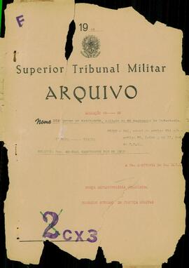 Autos da Apelação n. 30/1945/FEB
