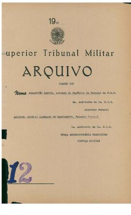 Autos do Processo de Deserção n. 130/1945/FEB (2ªAUD1ªDIE)