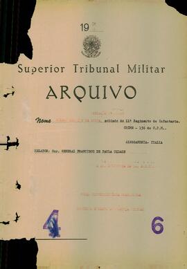 Autos da Apelação n. 65/1945/FEB