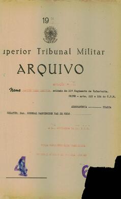 Autos da Apelação n. 64/1945/FEB