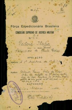 Autos da Apelação n. 22/1945/FEB
