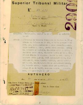 Apelação n. 39.236/1972 - IPM 709 - Volume 58