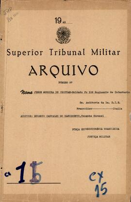 Autos do Processo n. 97/1945/FEB (2ªAUD1ªDIE)