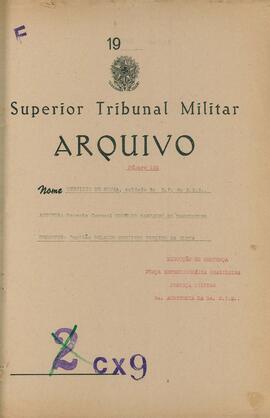 Autos da Apelação n. 98/1945/FEB