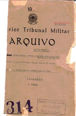 Apelação n. 5.203/1937 - Volume 1