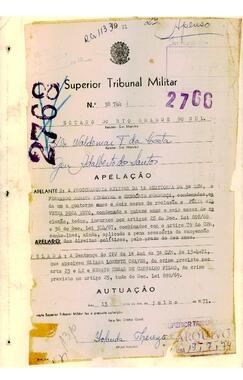 Apelação n. 38.744/1971 - Apenso 2