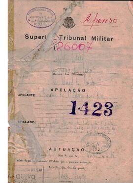 Apelação n. 26.067/1955 - Apenso 1