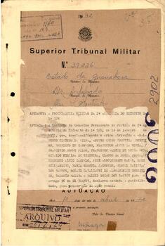 Apelação n. 39.236/1972 - IPM 709 - Volume 35