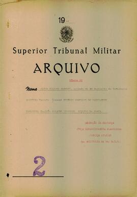 Execução de Sentença n. 52/1945/FEB (2ªAUD1ªDIE)