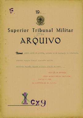 Execução de Sentença n. 34/1945/FEB (1ªAUD1ªDIE)