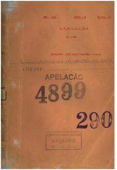 Apelação n. 4.899/1937 - Série A - Volume 7